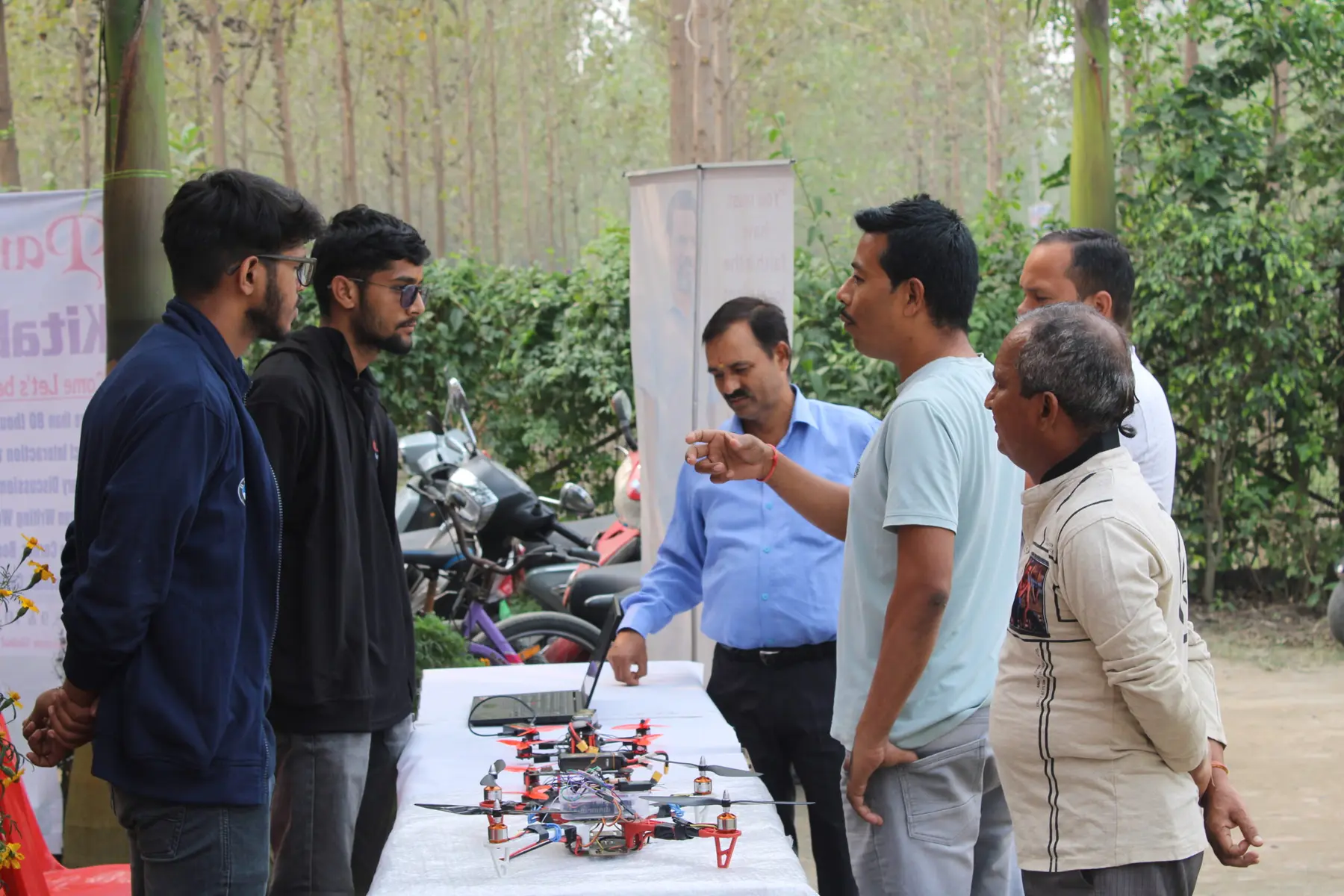 IndusForward demonstrating drone technology